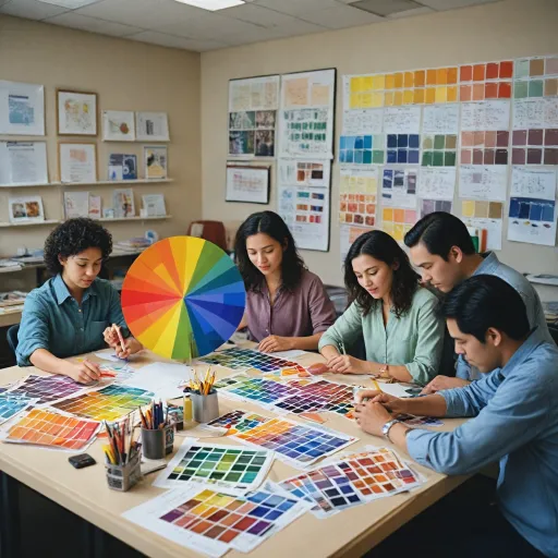 Maîtriser la colorimétrie grâce à une formation professionnelle adaptée